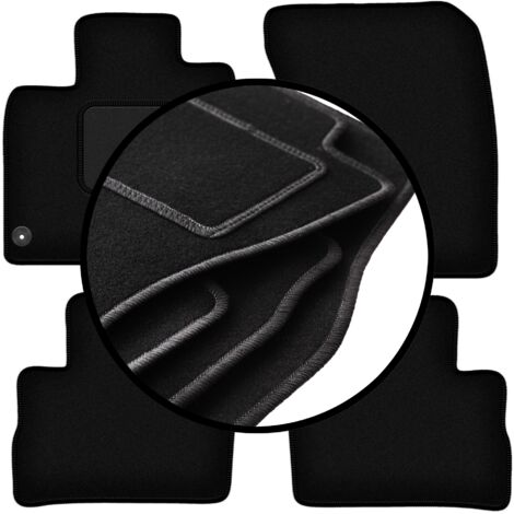 Set Tappetini Auto Anteriori In Velluto Motolux Per Nissan Qashqai I (2007-2013)