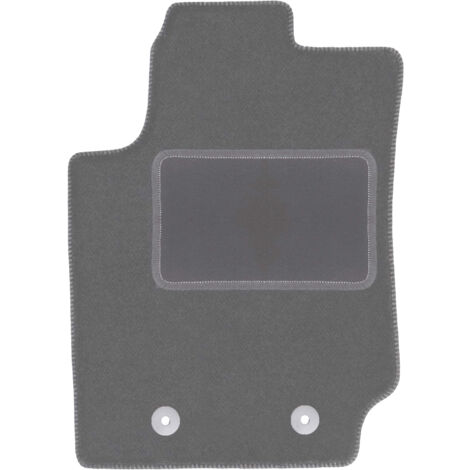 Tappetini Auto Sakura Su Misura Per Ford Mondeo (2007-2011): Set Di 4 In Nero, Antiscivolo E Con Battitacco - 3
