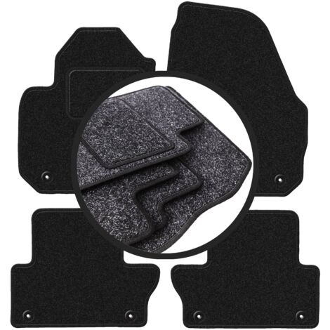 Tappetini Auto In Tessuto Per Volvo FH 2017 Basic | Set Da 3 Pezzi | Fissaggio Originale | Colore Nero - 4