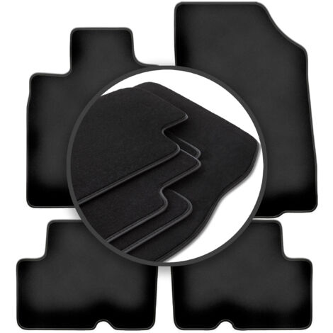 Tappetini Auto Specifici Per Sandero Stepway I/II 2008-2020 - Set 4 Pezzi In Moquette Nera Con Bordino Nero - Foto 7