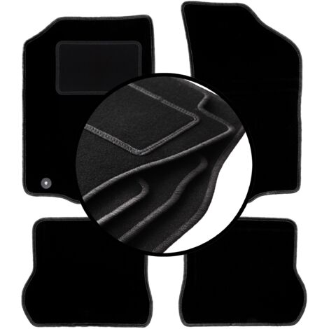 Tappetini BASIC in velluto nero per: furgone per consegne Volkswagen