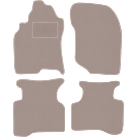 Tappetini auto in velluto per Nissan Pulsar Hatchback (2014-2018) - tappeti auto - grigio - DGS Autodywan - 4 pz. grigio  Nissan Pulsar Hatchback (2014-2018) - 4 pz. | Negozio Carmager