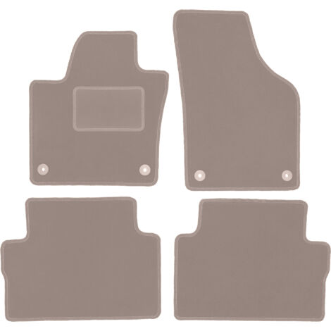 Tappetini in velluto beige per: furgone Volkswagen Crafter (2006-2019
