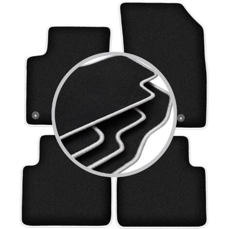Set di tappetini anteriori in velluto per Citroen C3 Picasso