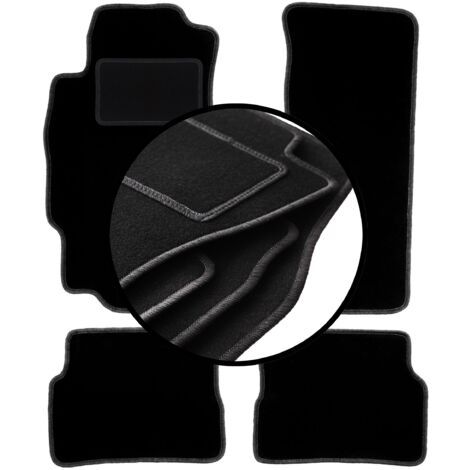 MA14-1 Set Tappetini Velluto Standard Marrone per Mazda 5 II 2005-2010