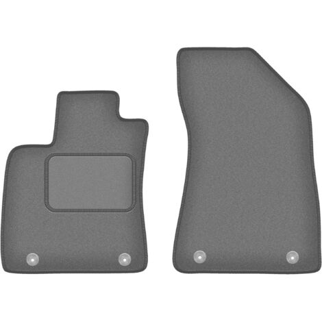 Set 2 Tappetini Velluto Nero per MG ZS EV (2019-) | Design Premium