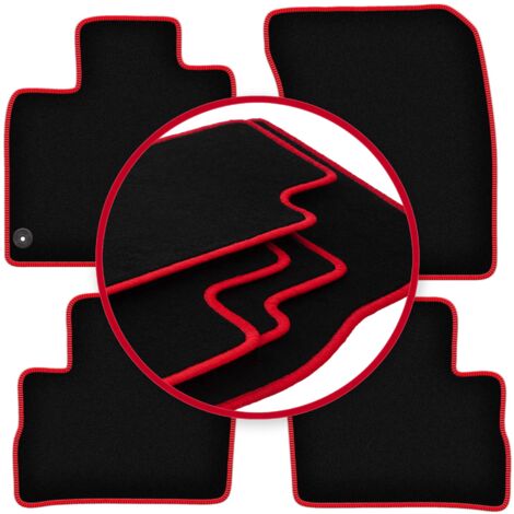 Car Mat Co TEXER Tappetini in tessuto, adatti per Honda Jazz III, anno di costruzione 2008-2013 Basic