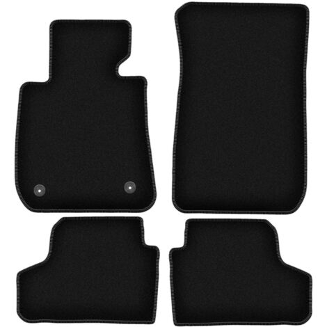 Tappetini in velluto nero per: BMW X6 F16 SUV (2014