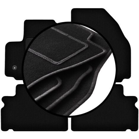 Tappetini Auto In Velluto Su Misura Per Ford Focus MK1 / I (1998-2001) | Set Da 4 Pezzi | Antiscivolo E Facili Da Pulire
