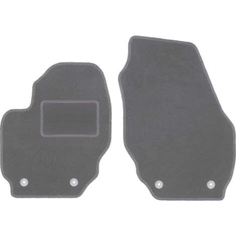 Tappetini Auto In Tessuto Per Volvo FH 2017 Basic | Set Da 3 Pezzi | Fissaggio Originale | Colore Nero - 3