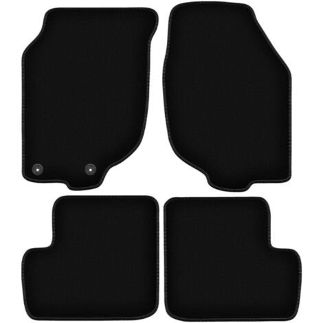 Tappetini Anteriori In Velluto Su Misura Per Opel Zafira A (1999-2005) - Set 2 Pezzi Con Rinforzo