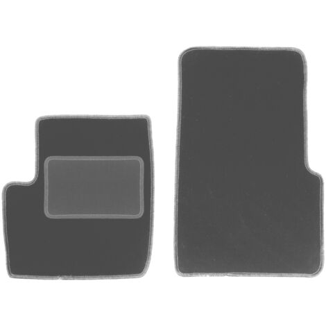 MOTOLUX Tappetini Auto In Velluto Per Renault Twingo III (dal 2014) – Set Anteriori Su Misura, 2 Pezzi, Antiscivolo, Con Rinforzo Saldato - 3
