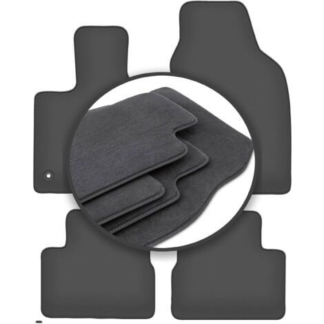 Tappetini Velluto Compatibili Con Peugeot E-208 Elettrico – Set 4 Pezzi Nero, Qualità Originale Made In Germany