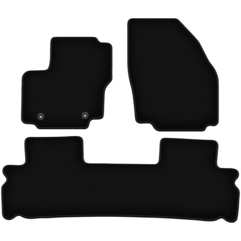 Tappetini in velluto nero per: Volkswagen Sharan I monovolume (1995-2010