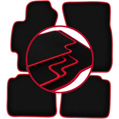 Tappetini Auto MTM One Su Misura Per Subaru Legacy V (BM) 2009-2014 | Set 4 Pezzi In Moquette 100% Made In Italy, Battitacco Antiscivolo - 4