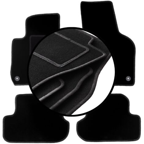 Set completo di tappetini in velluto per: Peugeot 208 I hatchback (2012-2019