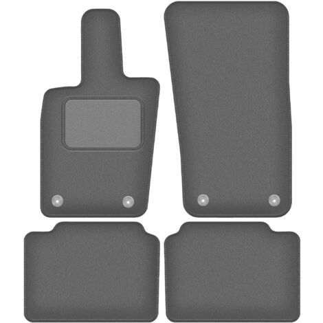 Texer Tappetini per auto spessi, colore: antracite/grafite/grigio scuro VO/X60Y08/B/C4953A