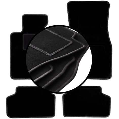 MOTOLUX Set Di Tappetini Anteriori In Velluto Per BMW X3 F25 (2010) - 2 Pezzi, Antiscivolo, Con Rinforzo - 5
