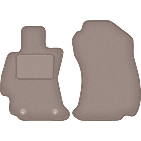 MTM Tappetini Auto Su Misura Per Subaru Forester IV (SJ) 2013+ | Set 4 Pezzi In Moquette Nera Con Battitacco | Made In Italy - 3