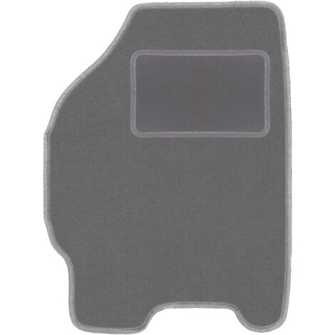 DHCarMats Tappetino Auto Lato Guida Per Fiat 500L Trekk (2012-2017) – Moquette Su Misura, Antiscivolo, Battitacco Rinforzato – Made In Italy - 2