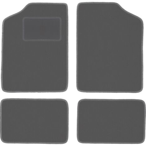 Tappetini Auto Spessi Per Ford Galaxy II (2012-2015): 3 Pezzi, Antracite/Grigio, Alta Qualità