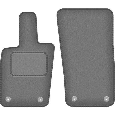 Tappetini Auto In Velluto Anteriori Su Misura Per Porsche 924/944/968 (1982-1991) - 2 Pezzi, Rinforzo Pedali, Fondo In Gomma Antiscivolo, Grammatura 2100g/m² - 3