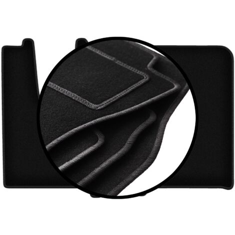 WALSER Tappetini in gomma DirtGuard su misura compatibile con Iveco Daily III 11/1197-10/2009, Daily IV 05/2006-2012, Daily V 09/2011-02/2014