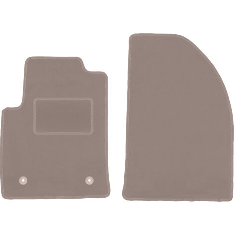 Tappetini per Ford Focus I dal 1998 al 2004 (Anche SW) Fix ovale Su misura, antiscivolo, battitacco in gomma rinforzata