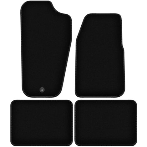MOTOLUX Set Tappetini Anteriori In Velluto Per Jeep Grand Cherokee II WJ - Su Misura Con Rinforzo Antiscivolo