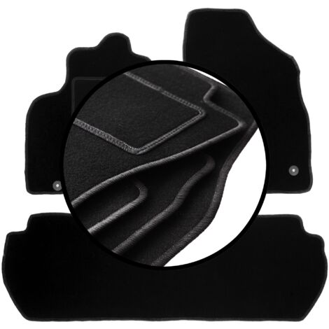 Element Tappetini Gomma Su Misura Per Peugeot Partner (06/2008 - ) - Set 4 Pezzi, Antiscivolo, Impermeabili, Facili Da Pulire - 4