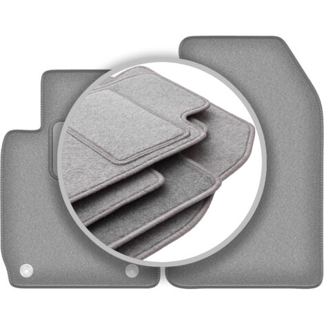 Tappetini compatibili con Alfa Romeo Spider 939 2006-2010, ricamo bandiera Italia, kit tappetini auto personalizzati, set tappeti in moquette, bordo rosso