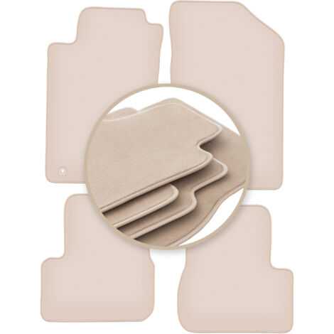 Tappetini In Gomma Su Misura Per Peugeot 206 CC (1998-2009) – Bordo Rialzato 15 Mm