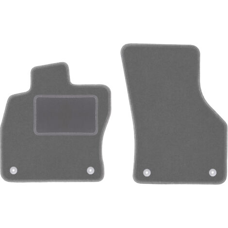 TEXER Tappetini Auto In Tessuto Per Skoda Octavia III (2012+) – Set 4 Pezzi, Fissaggi Originali, Fondo Impermeabile, Colore Nero - 4