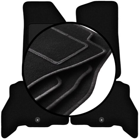 Tappetini auto velluto per Jeep Wrangler JK KWB 2007-2017