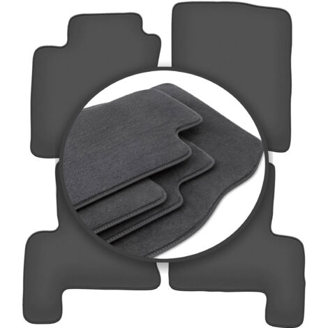 Tappetini Auto Su Misura Per Suzuki Vitara 2015-2025, Velluto Con Bordo Rosso, Set Da 4 Pezzi Con Fissaggi - 3