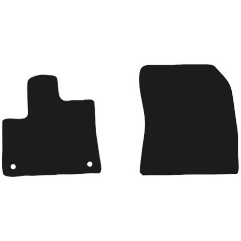 tappetini anteriori in gomma per: Citroen Berlingo II kombivan, multispace, 5 posti (dal 2008 al 2018