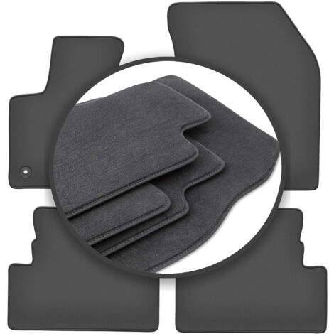 CARMAT Tappetini Auto In Tessuto Per Opel Insignia B (2017+) - Set Da 4 Pezzi Basic Colore Nero - Su Misura E Antiscivolo - 5