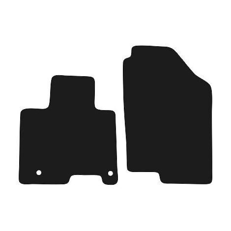 Tappetini Auto In Tessuto Car Mat Co TEXER Per Hyundai Tucson III (2015) | Set 4 Pezzi, Nero, Fissaggio Originale, Prodotto In UE