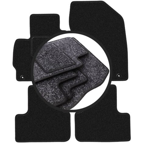 MTM Tappetini Auto In TPE Per Citroen C4 (dal 10/2022, Restyling 2025) - Set 4 Pezzi A Vaschetta, Bordi Rialzati, Antiscivolo, Fissaggi Inclusi - 3