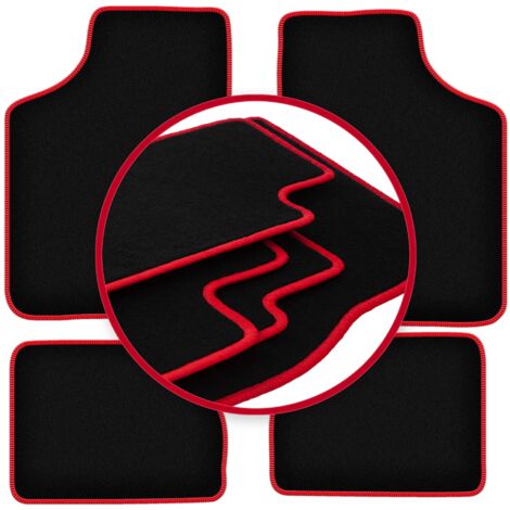 MTM Tappetini per Opel Astra J Sports Tourer 09.2010-03.2016 su Misura Sagomati come Originali, Battitacco in Moquette, Bordo Antiscivolo, cod. One 2508