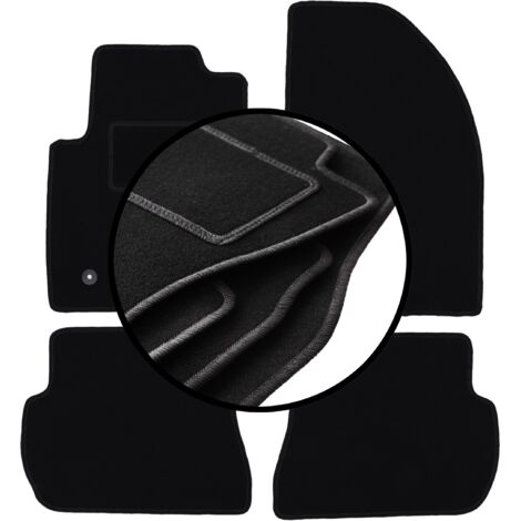 Set Di 4 Tappetini Auto In Velluto Per Ford Mondeo MK4/IV (2008-2015) – Su Misura Con Rinforzo
