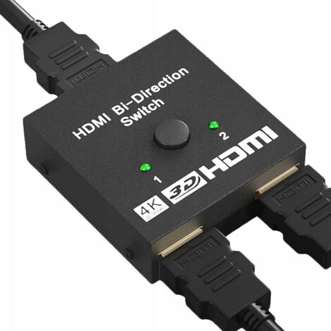 INTERRUTTORE HDMI 2.0 SPLITTER 2x1 SPLITTER 1x2 4k/60 (1/5)