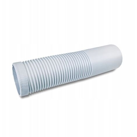 Tubo Di Scarico Universale Per Condizionatore Portatile - Flessibile 13x200cm - Ricambio Con Filo Acciaio