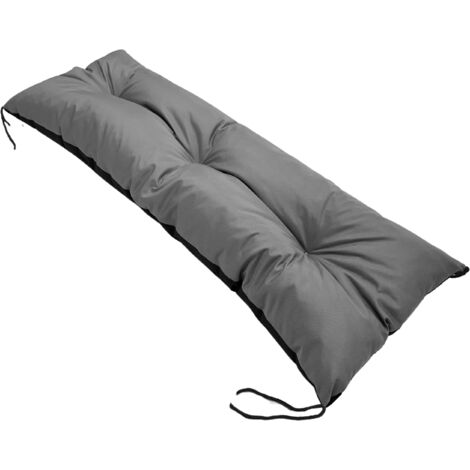 Cuscino Da Giardino 180x60x50 Cm + 2 Cuscini Per Panca Dondolo