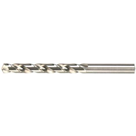 Punta Elicoidale DIN 338 In Acciaio HSS, 8,1 Mm, Rollata, Per Metalli E Acciaio Fino A 900 N/mm².