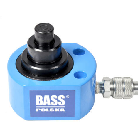 Cilindro Per Sollevamento Pesi Cilindro Idraulico TEMCo Da 20 Tonnellate - Azione Singola, Corsa 2 Pollici, Nuovo Cemento Rapido - Foto 6