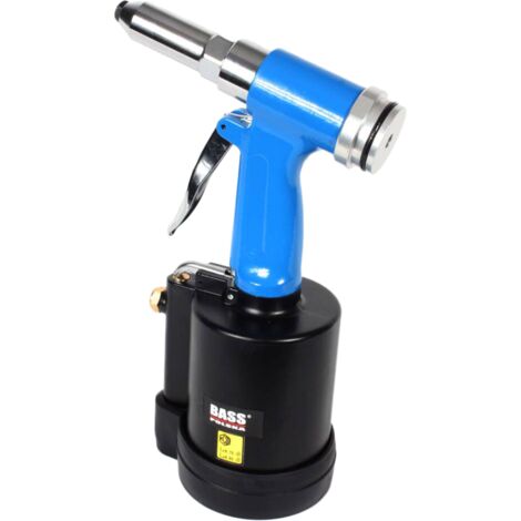 Pistola Rivettatrice Pneumatica Idraulica: Compressore D'Aria, Capacità Rivetti Da 2.4mm A 4.8mm, Forza 720kg