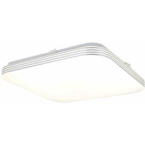 Lampada Da Soffitto LED Piatta 48W – Rotonda, Impermeabile IP44, Bianco Freddo 6000K – Per Bagno, Cucina, Camera Da Letto – Diametro 36,5 Cm - 4