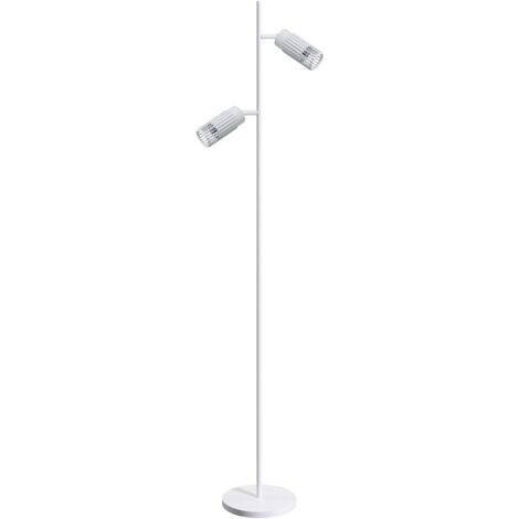 Lampada da terra bianca D 350 x H 1810 mm