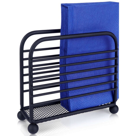 Porte-serviettes Décoratif Chien Et Chat – Distributeur De Serviettes En Métal Design Rustique Pour Table